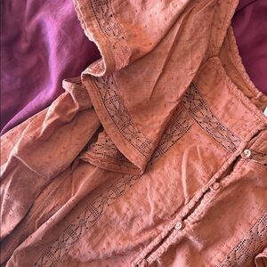 Old Navy Rusty Orange Blouse